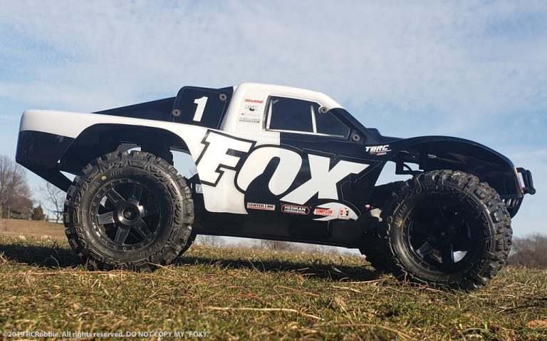 URCG Edition - Traxxas Slash 4x4 TSM OBA - FOX, ProLine Trencher Tires - named Foxy