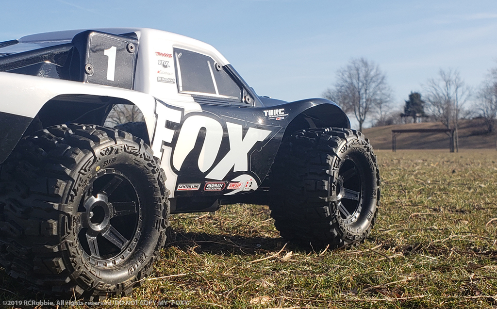 URCG Edition - Traxxas Slash 4x4 TSM OBA - FOX, ProLine Trencher Tires - named Foxy