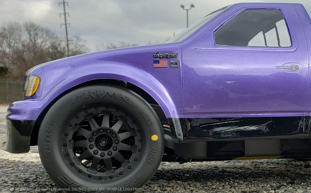 Ford Truck Purple Lightning