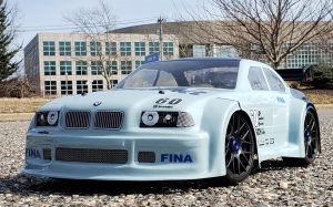 URCG Edition - Traxxas Slash 4x4, Delta Plastik USA body - Corsa Gray BMW M3, Sweep Racing Tires - named CorsaMe3
