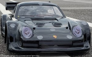 URCG Edition - Traxxas Slash 4x4, Delta Plastik USA body - Black Porsche 911 GT3, Sweep Racing Tires - named Betty Dots