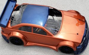 URCG Edition - Traxxas Slash 4x4, Delta Plastik USA body - Copper BMW M3, Sweep Racing Tires - named Copperbahn