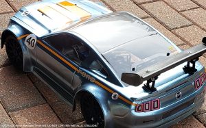 URCG Edition - Traxxas Slash 4x4, Delta Plastik USA body - Sky Blue Ford Mustang, Sweep Racing Tires - named Metallic Stallion