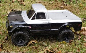 URCG Edition - Traxxas Slash 4x4, JConcepts body - Black Chevy 72 C-10, ProLine Prime Tires - named C-10D