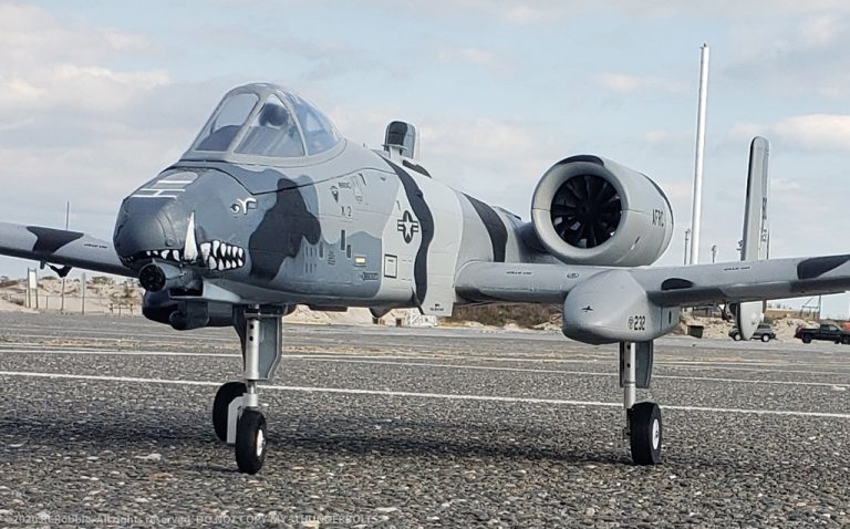 URCG Edition - E-flite RC Marines A-10 Thunderbolt II Warthog EDF BNF - Flipper Camo with Detailed Attack Livery - named THUNDERBOLTS