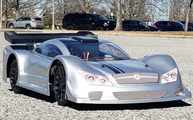 URCG Edition - Traxxas Slash 4x4, Delta Plastik USA body - Silver Mercedes AMG DTM, Sweep Racing Tires - named Silver Ray