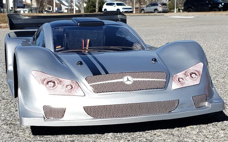 URCG Edition - Traxxas Slash 4x4, Delta Plastik USA body - Silver Mercedes AMG DTM, Sweep Racing Tires - named Silver Ray