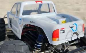 URCG Edition - Traxxas Slash 4x4, ProLine body - White Crawler Body, Traxxas Dirt Tires - named Hexygone-4