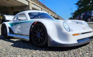 URCG Edition - Traxxas Slash 4x4, Delta Plastik USA body - White Porsche 911 GT3, Sweep Racing Tires - named 911Alex