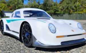 URCG Edition - Traxxas Slash 4x4, Delta Plastik USA body - White Porsche 911 GT3, Sweep Racing Tires - named 911Alex