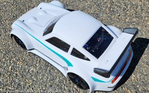 URCG Edition - Traxxas Slash 4x4, Delta Plastik USA body - White Porsche 911 GT3, Sweep Racing Tires - named 911Alex