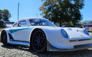 URCG Edition - Traxxas Slash 4x4, Delta Plastik USA body - White Porsche 911 GT3, Sweep Racing Tires - named 911Alex