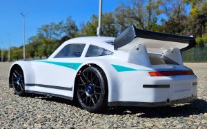 URCG Edition - Traxxas Slash 4x4, Delta Plastik USA body - White Porsche 911 GT3, Sweep Racing Tires - named 911Alex