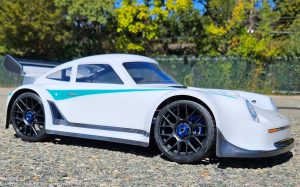 URCG Edition - Traxxas Slash 4x4, Delta Plastik USA body - White Porsche 911 GT3, Sweep Racing Tires - named 911Alex