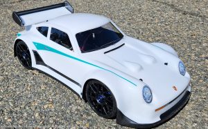 URCG Edition - Traxxas Slash 4x4, Delta Plastik USA body - White Porsche 911 GT3, Sweep Racing Tires - named 911Alex