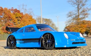 URCG Edition - Traxxas Slash 4x4, Delta Plastik USA body - Brilliant Blue Porsche 911 GT3, Sweep Racing Tires - named BluTec