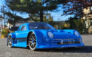 URCG Edition - Traxxas Slash 4x4, Delta Plastik USA body - Brilliant Blue Porsche 911 GT3, Sweep Racing Tires - named BluTec