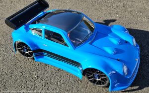 URCG Edition - Traxxas Slash 4x4, Delta Plastik USA body - Brilliant Blue Porsche 911 GT3, Sweep Racing Tires - named BluTec