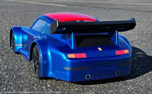 URCG Edition - Traxxas Slash 4x4, Delta Plastik USA body - Metallic Blue Porsche 911 GT3, Sweep Racing Tires - named SixThree