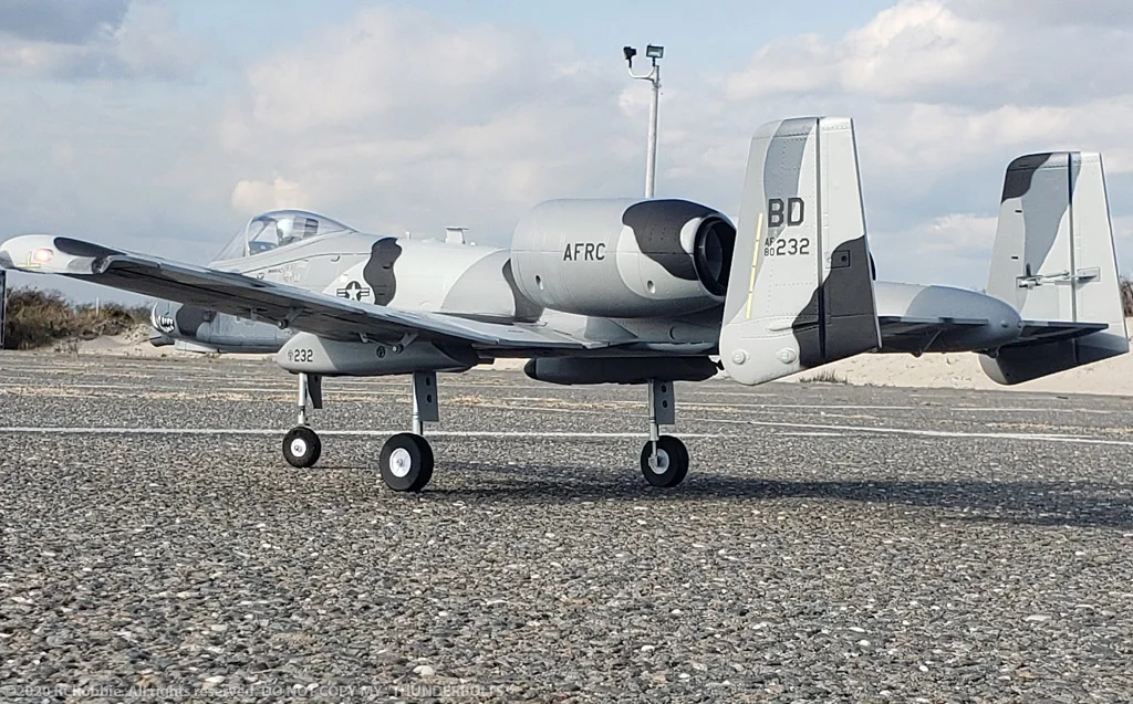 URCG Edition - E-flite RC Marines A-10 Thunderbolt II Warthog EDF BNF - Flipper Camo with Detailed Attack Livery - named THUNDERBOLTS