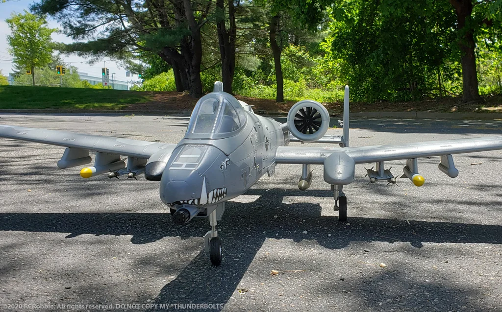 URCG Edition - E-flite RC Marines A-10 Thunderbolt II Warthog EDF BNF - Flipper Camo with Detailed Attack Livery - named THUNDERBOLTS