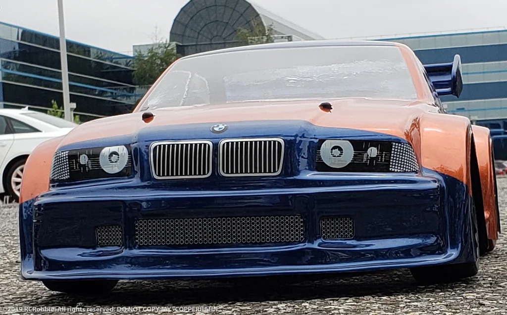 URCG Edition - Traxxas Slash 4x4, Delta Plastik USA body - Copper BMW M3, Sweep Racing Tires - named Copperbahn