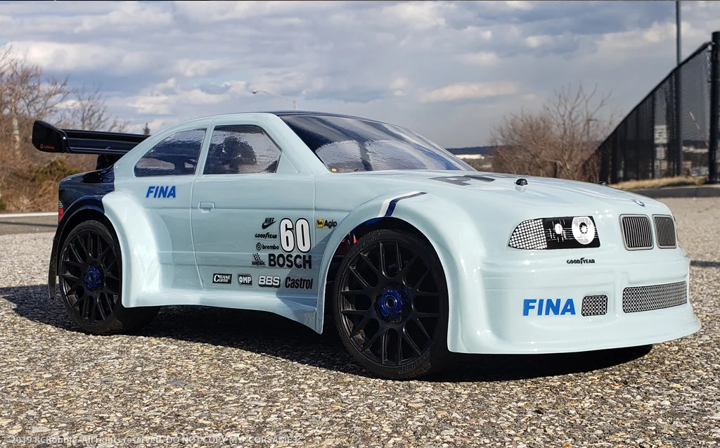 URCG Edition - Traxxas Slash 4x4, Delta Plastik USA body - Corsa Gray BMW M3, Sweep Racing Tires - named CorsaMe3